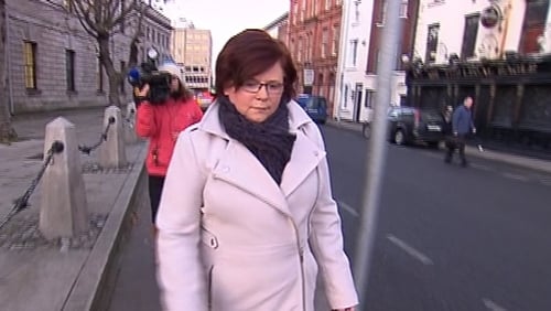 Marie Farrell walked out of the witness box this morning