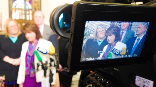 Joan Burton described the proposed pensions as 'modest'