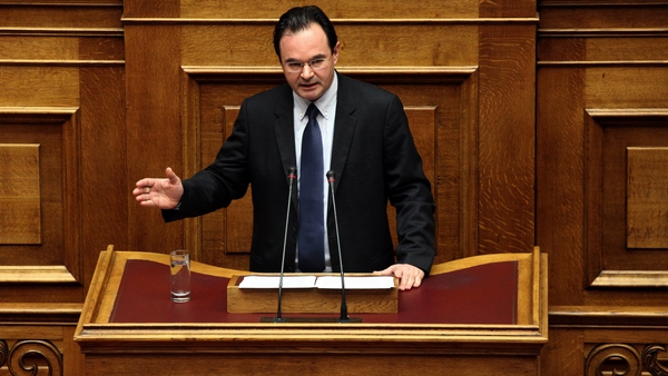 Greece's former finance minister George Papaconstantinou