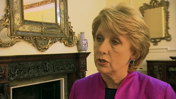 Mary McAleese was speaking as she gave an address in Dublin marking 100 years since the Christmas Truce of 1914