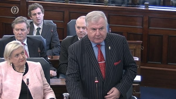 Terry Leyden said the Seanad is the centre of political attention because of the water debate