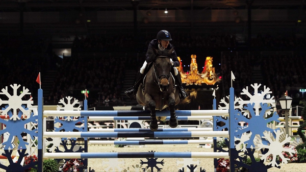 Bertram Allen and Wild Thing L in action at Olympia