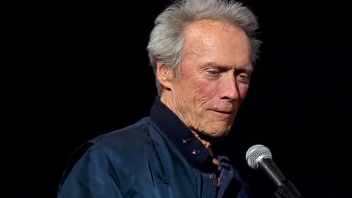 Clint Eastwood speaking at a special screening of American Sniper at the Egyptian Theatre, Hollywood in November