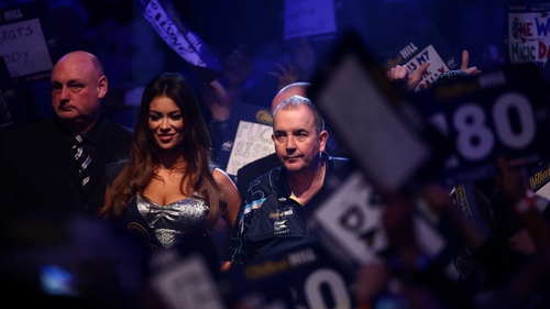 Phil Taylor will face Kim Huybrechts in the last 16