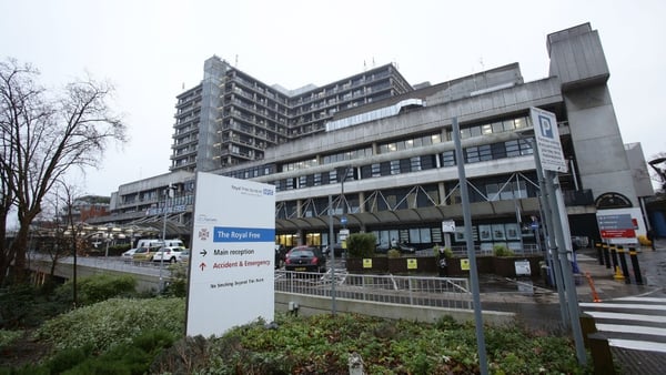 The healthcare worker is being monitored at the Royal Free Hospital in London