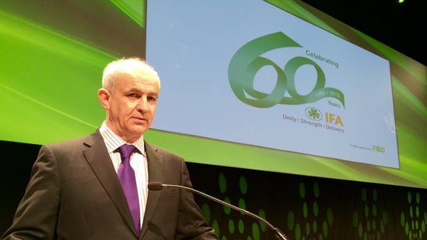 Irish Farmers' Association President Eddie Downey is to step aside from his role