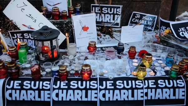 Tributes to the victims of the Charlie Hebdo massacre