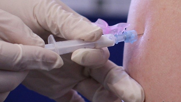 People in at risk groups are being urged to get the flu vaccine