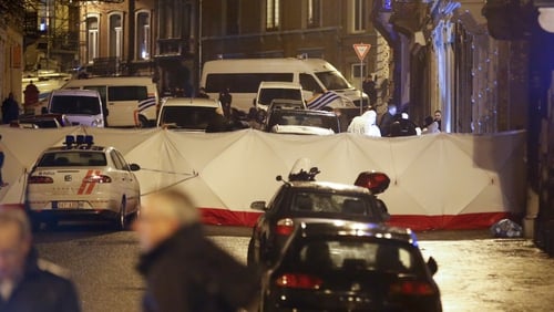 Police commandos ran into a hail of gunfire after trying to gain entry to an apartment in Verviers
