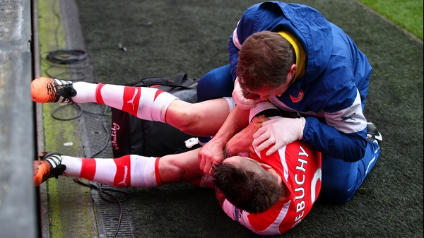 Mathieu Debuchy will miss most of the season with a shoulder injury