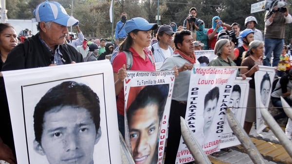 Parents of the missing students are running a campaign demanding justice and information about their loved ones