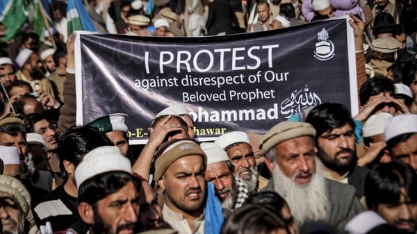There have been widespread protests about the depiction of the Prophet Muhammad