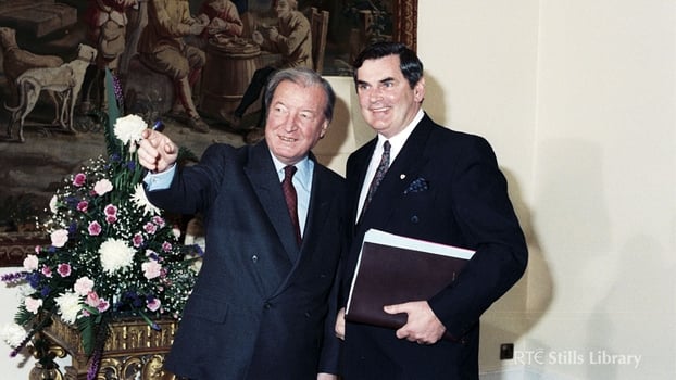 Charles Haughey and Ray MacSharry (1990)