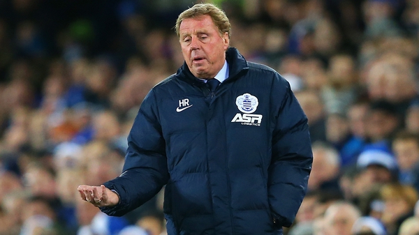 Harry Redknapp's QPR side are one spot off the bottom of the Premier League