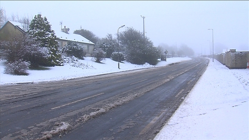 Met Éireann says snow will become widespread again this evening