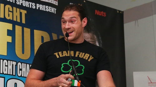 Tyson Fury could be set up with a world title fight if his promoter can strike a deal with new WBC champ Deontay Wilder