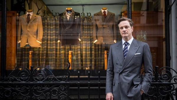 Colin Firth as special agent Harry Hart