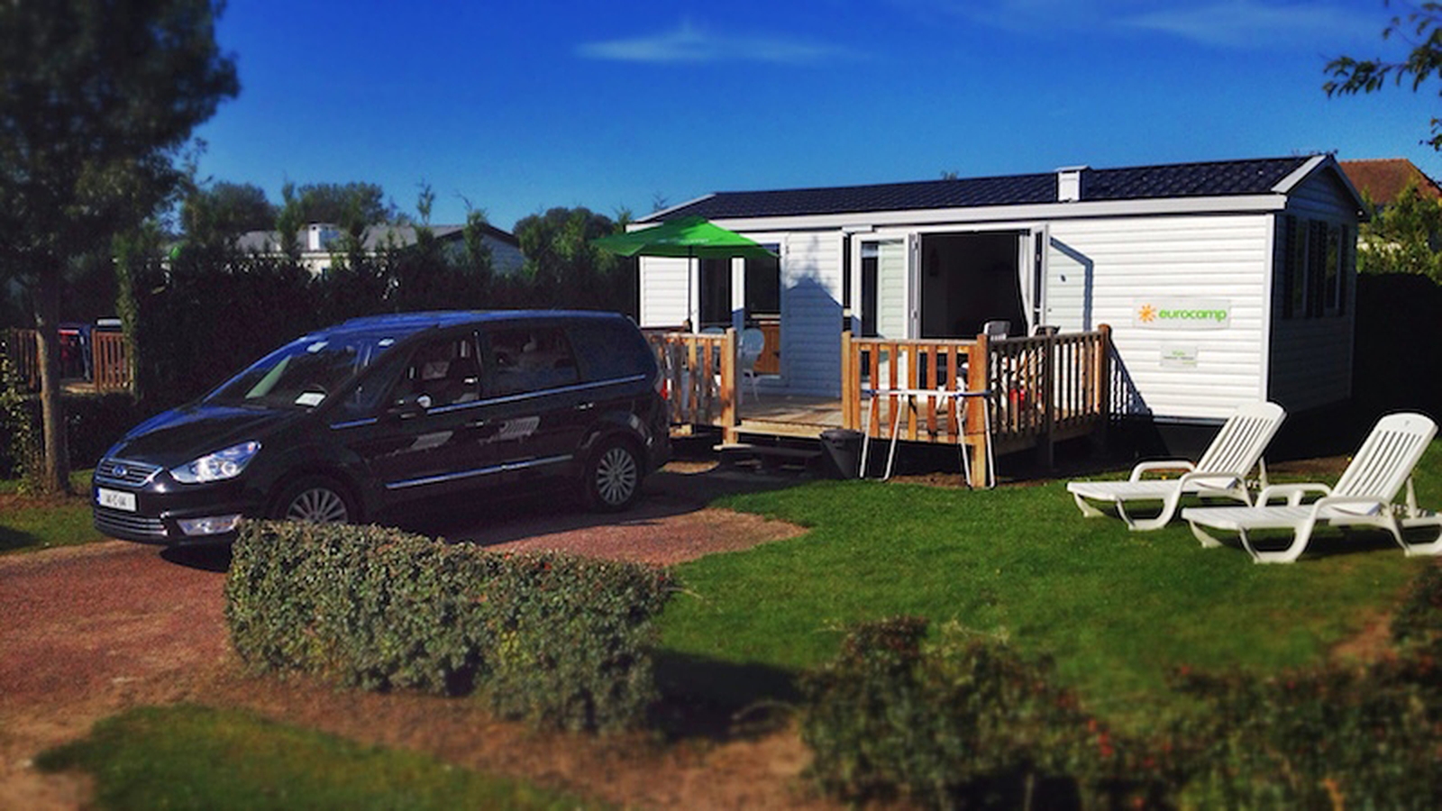 Who's taking the car to France?