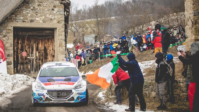 Craig Breen in action