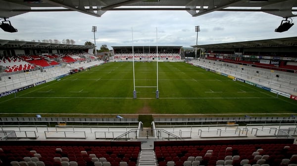 Kingspan Stadium's capacity was recently upgraded to 18,000