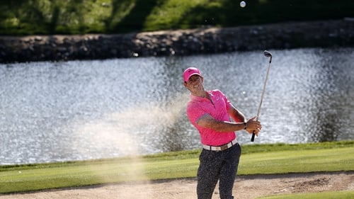 Rory McIlroy also led the Dubai Desert Classic at the halfway stage last year before finishing ninth