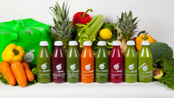 Pure Green's gorgeous juice range