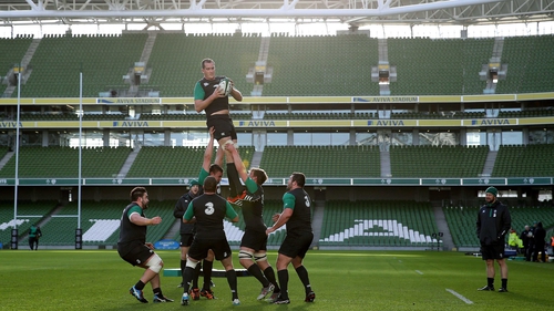 Devin Toner is likely to start in the second row for Ireland in Rome