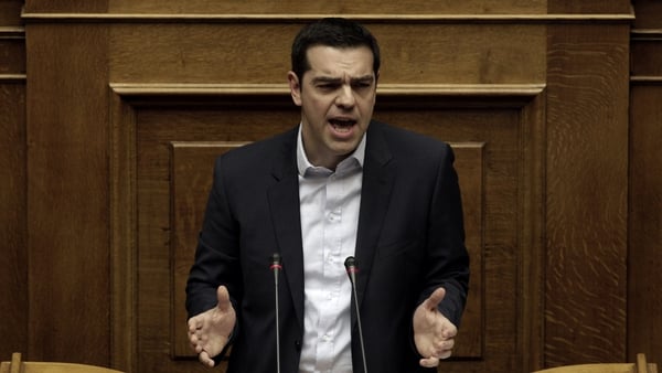 In an address to parliament Alexis Tsipras also promised measures to cut bureaucratic spending