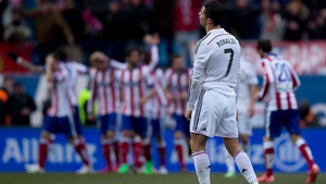 Si! No? The world's best player was helpless as rivals Atletico won 4-0