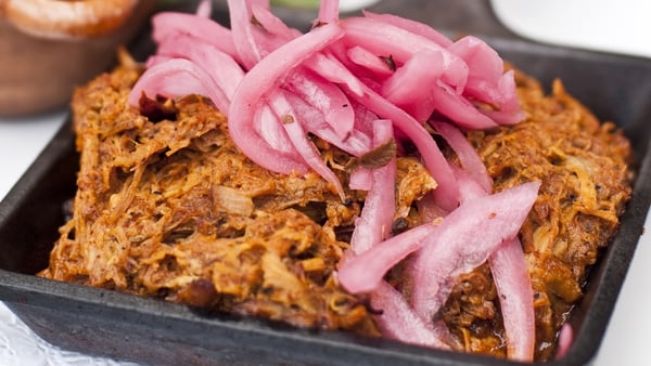 Pork Pibil with Red Onion Pickle