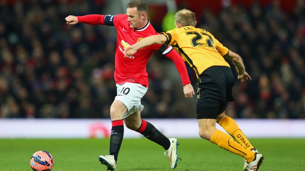 Wayne Rooney has mostly been used in a midfield role by Manchester United this season