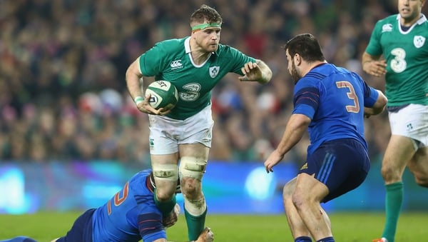 Ireland team manager has confirmed that the earliest Jamie Heaslip will return to action is against Wales in round four of the Six Nations