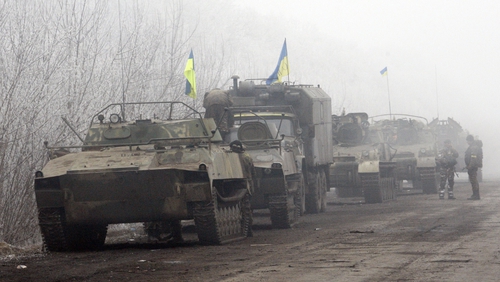 Kiev's forces abandoned Debaltseve in defeat last week
