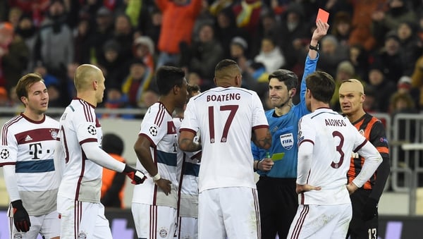 Xabi Alonso gets his marching orders in Lviv