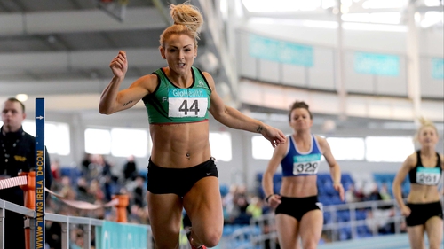 Kelly Proper secured three national titles over the weekend in Athlone