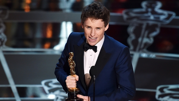 Eddie Redmayne at the Oscars
