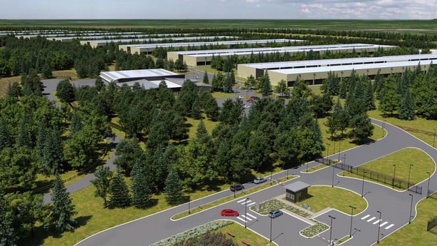 Proposed Apple data centre site