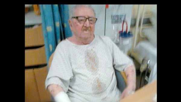 Gerry Feeney's family say he was treated without dignity during his stay at Beaumont hospital
