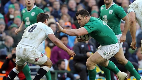 Cian Healy's recovery from neck surgery appears to be on course