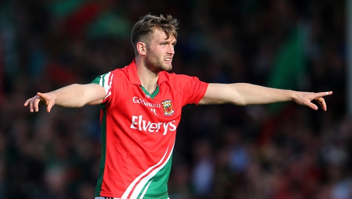 Aidan O'Shea scored 1-03 as Mayo picked up their second win of the league campaign