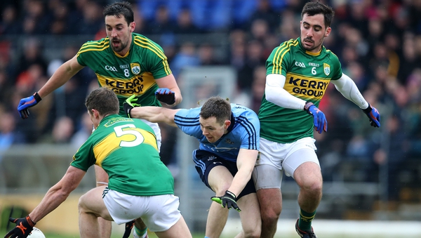 Kerry upped their game in the second half to beat Dublin