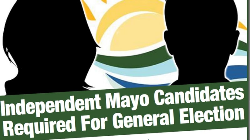 Mayo group advertising for political candidates