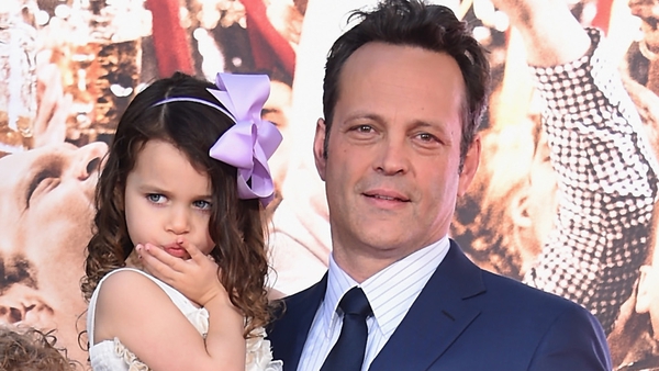 Vince Vaughn and his daughter Lochlyn