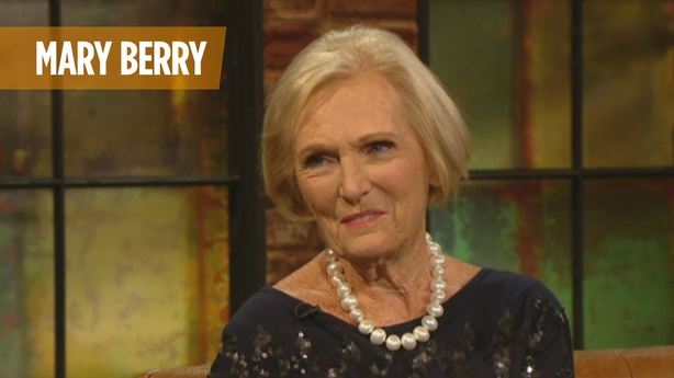 Mary Berry on The Late Late Show