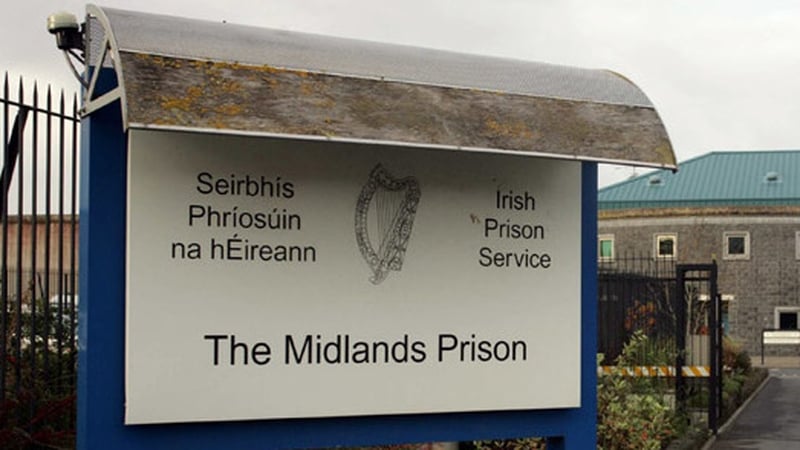 A
number of staff have tested positive for the virus at the
Midlands Prison (file pic)