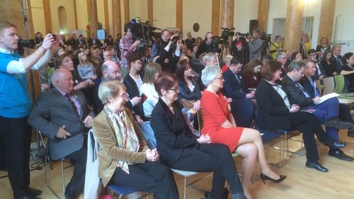 Up to 300 people attended the launch of the new group Yes Equality