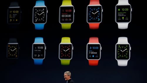 CEO Tim Cook unveils the Apple Watch Sport in San Francisco