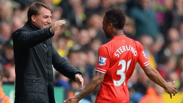 Brendan Rodgers wants supporters to back Raheem Sterling