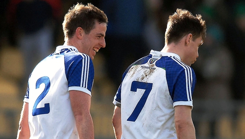Monaghan controlled the game from almost start to finish