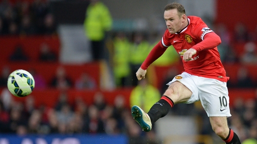 Wayne Rooney scored Manchester United's third goal